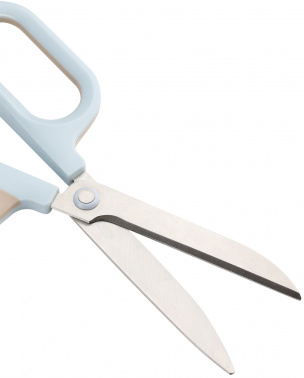 Ножницы Deli ENS055-BL Nusign офисные 180мм титановое покрытие сталь синий