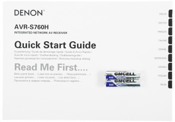 Ресивер AV Denon AVR-S760H