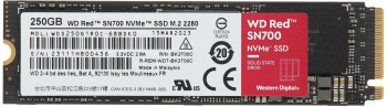 Накопитель SSD WD PCIe 3.0 x4 250GB WDS250G1R0C