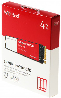 Накопитель SSD WD Original PCIe 3.0 x4 4TB WDS400T1R0C