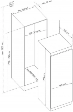 Freezer Kuppersberg SFB 1770