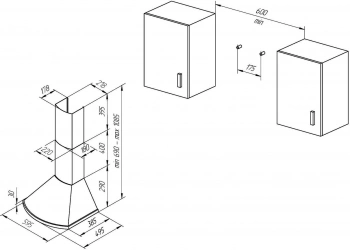 Вытяжка каминная Kuppersberg Bona 60 C