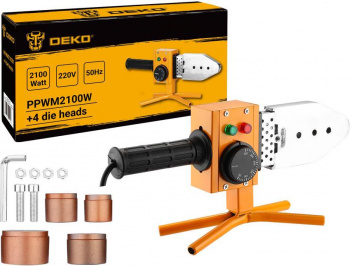 Сварочный аппарат для пластиковых труб Deko PPWM2100W