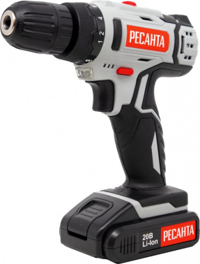Дрель-шуруповерт Ресанта ДА-20-2ЛК