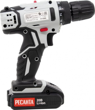 Дрель-шуруповерт Ресанта ДА-20-2ЛК