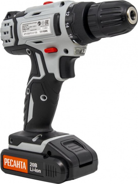 Дрель-шуруповерт Ресанта ДА-20-2ЛК