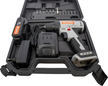 Дрель-шуруповерт Ресанта ДА-20-2ЛК-Б