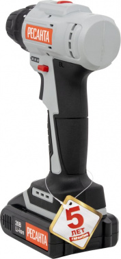 Дрель-шуруповерт Ресанта ДА-20-2ЛК-Б