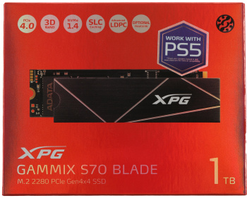 Накопитель SSD A-Data PCIe 4.0 x4 1TB AGAMMIXS70B-1T-CS