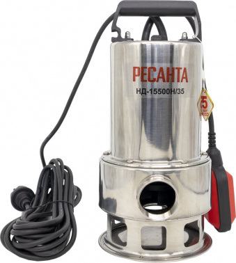 Насос дренажный Ресанта НД-15500Н/35