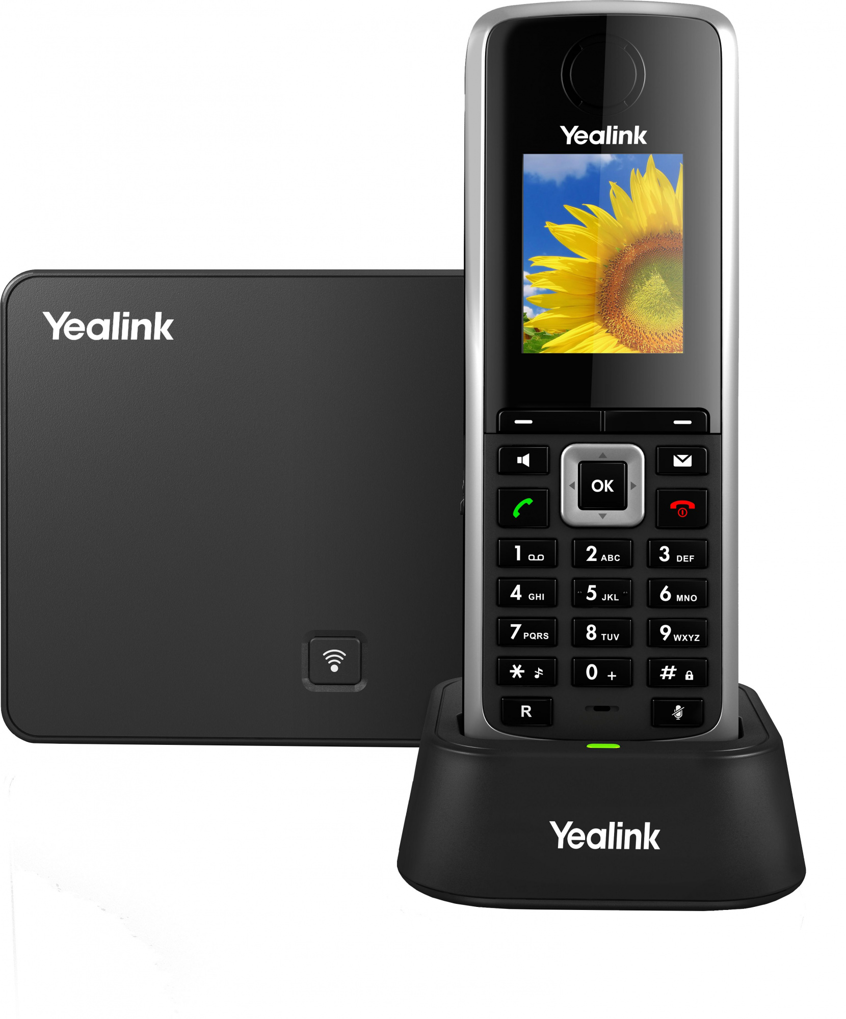 Телефон IP Yealink W73P черный