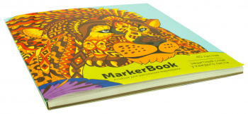 Альбом для рисования Silwerhof марк. 40л. 195х195мм мар.бумага склейка