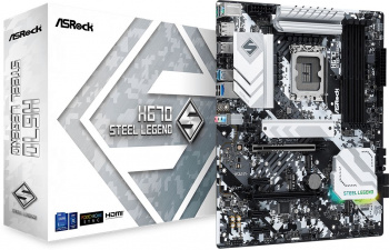 Материнская плата Asrock H670 STEEL LEGEND