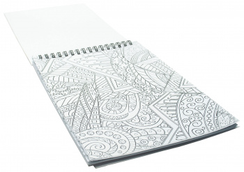 Альбом-раскраска для рисования Silwerhof 32л. 150х210мм гребень