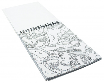 Альбом-раскраска для рисования Silwerhof 32л. 150х210мм гребень