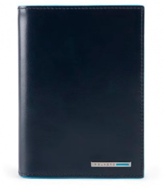 Обложка для документов Piquadro Blue Square PP5246B2R/BLU2 синий натур.кожа