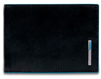 Кошелек мужской Piquadro Blue Square PU1392B2R/N черный натур.кожа