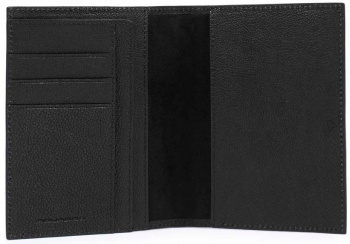 Обложка для документов Piquadro Black Square PP1660B3/N черный натур.кожа