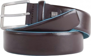 Ремень мужской Piquadro Blue Square CU5258B2/MO регулир. 125х3.5см коричневый натур.кожа