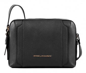 Сумка женская Piquadro Circle BD4870W92/N черная натур.кожа