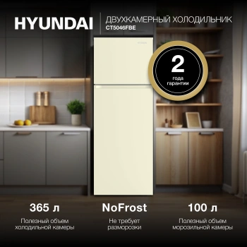 Холодильник Hyundai CT5046FBE