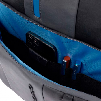 Рюкзак мужской Piquadro Urban CA4532UB00/NGR черный/серый кожа