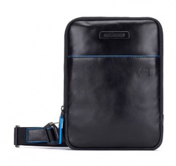 Сумка Piquadro Blue Square Revamp CA5944B2V/N черная натур.кожа