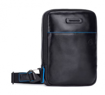Сумка Piquadro Blue Square Revamp CA5944B2V/N черная натур.кожа