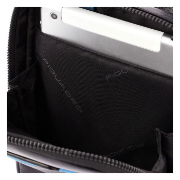 Сумка Piquadro Blue Square Revamp CA5944B2V/N черная натур.кожа