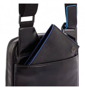 Сумка Piquadro Blue Square Revamp CA5944B2V/N черная натур.кожа