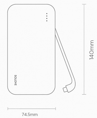 Мобильный аккумулятор Solove  W7