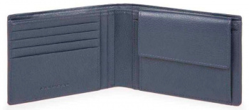 Кошелек мужской Piquadro Pulse PU257P16/CHEVBLU синий натур.кожа