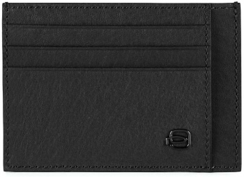 Чехол для кредитных карт Piquadro Black Square PP2762B3R/N черный натур.кожа