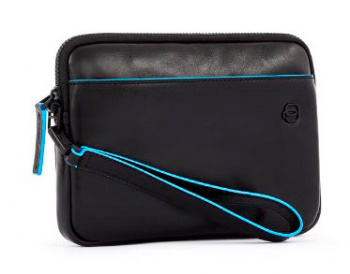 Клатч Piquadro Blue Square Revamp AC5946B2VR/N черный натур.кожа