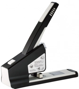 Степлер мощный Kw-Trio 050LX 23/6 23/8 23/10 23/13 23/15 23/17 23/20 23/23 (200листов) снижение усилия черный 100скоб металл коробка