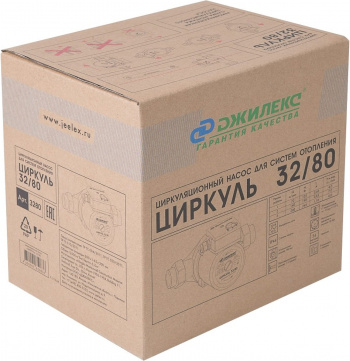 Насос циркуляционный Джилекс Циркуль 32/80