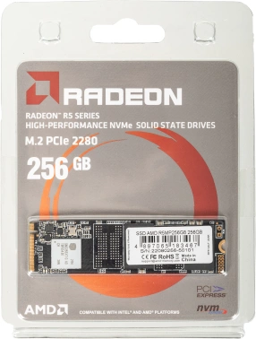 Накопитель SSD AMD PCIe 3.0 x4 256GB R5MP256G8