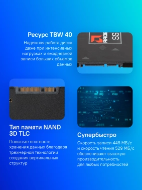 Накопитель SSD AMD SATA-III 128GB R5SL128G