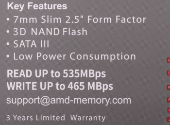 Накопитель SSD AMD SATA-III 1TB R5SL1024G