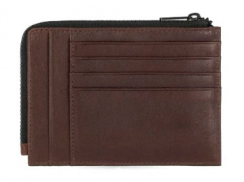 Чехол для кредитных карт Piquadro Harper PU1243APR/TM коричневый натур.кожа