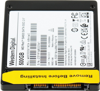 Накопитель SSD WD SATA-III 500GB WDS500G1R0A
