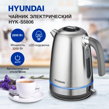 Чайник электрический Hyundai HYK-S5806