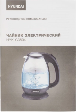 Чайник электрический Hyundai HYK-G3804
