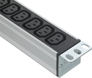 Блок распределения питания Rem R-10-4S-6C13-V-440-1.8 гор.размещ. 4xSchuko 6xC13 базовые 10A C14 1.8м