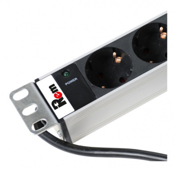 Блок распределения питания Rem R-16-25S-I-1820-3 верт.размещ. 25xSchuko базовые 16A Schuko 3м