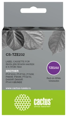 Картридж ленточный Cactus CS-TZE232