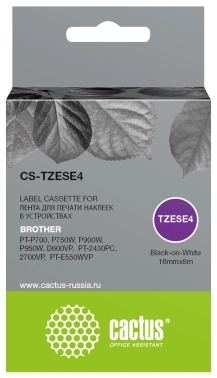 Картридж ленточный Cactus CS-TZESE4