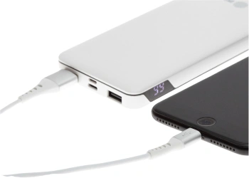 Кабель Cactus CS-LG.USB.A-0.8 USB (m)-Lightning (m) 0.8м белый блистер