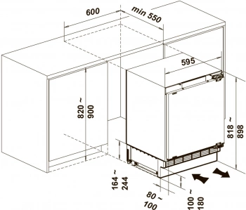 Freezer Lex  FBI 101 DF