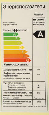 Внутренний блок Hyundai HAC-09i/T-PRO IN